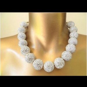 Kate Spade 2cm encrusted ball necklace